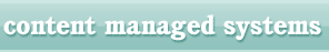 content managed systems
